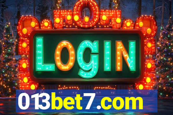 013bet7.com