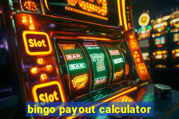 bingo payout calculator