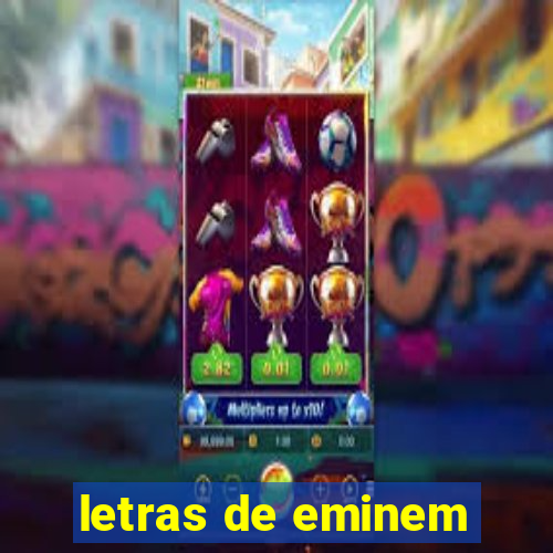 letras de eminem