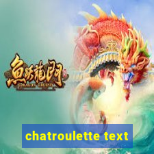 chatroulette text