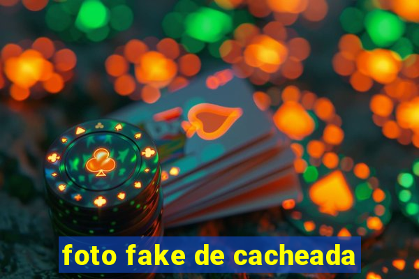 foto fake de cacheada