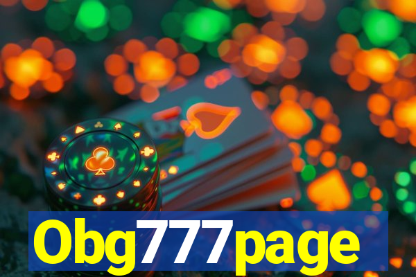 Obg777page