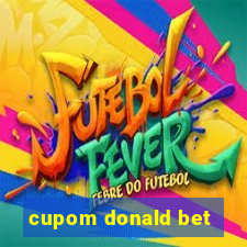 cupom donald bet