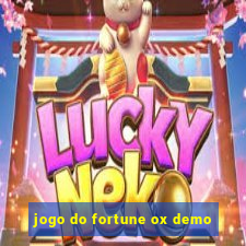 jogo do fortune ox demo