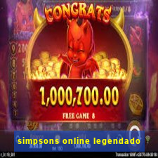 simpsons online legendado