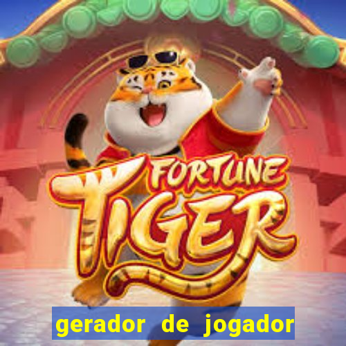 gerador de jogador de futebol