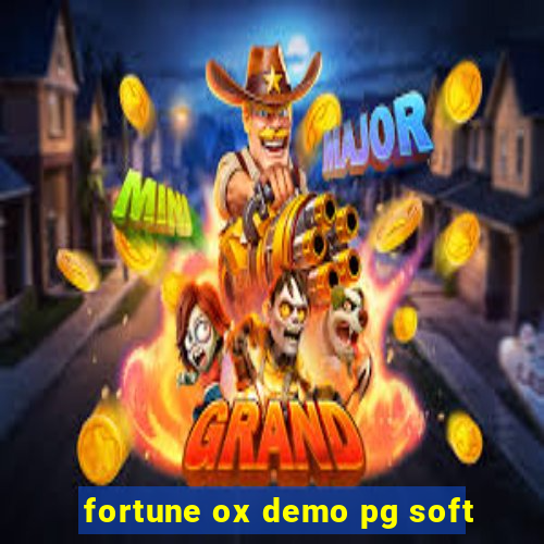 fortune ox demo pg soft