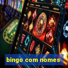 bingo com nomes