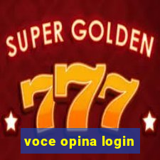 voce opina login