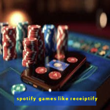 spotify games like receiptify