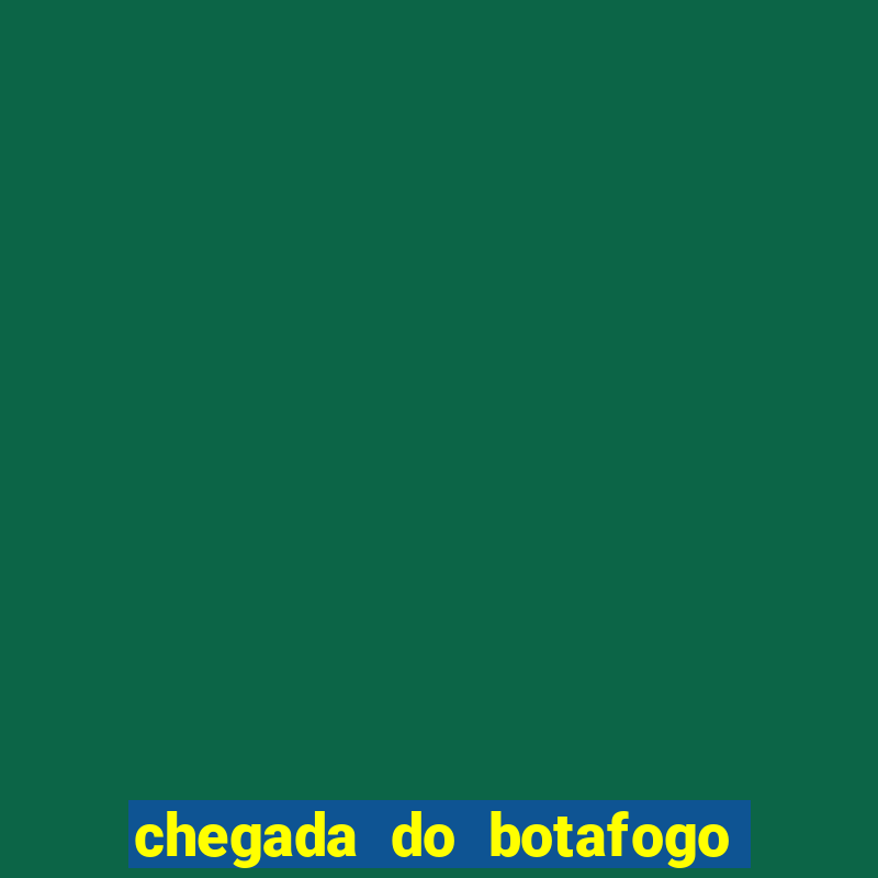 chegada do botafogo no rio de janeiro