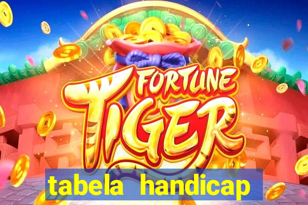 tabela handicap asiatico escanteios