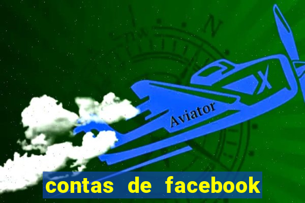 contas de facebook abandonadas com senha e email