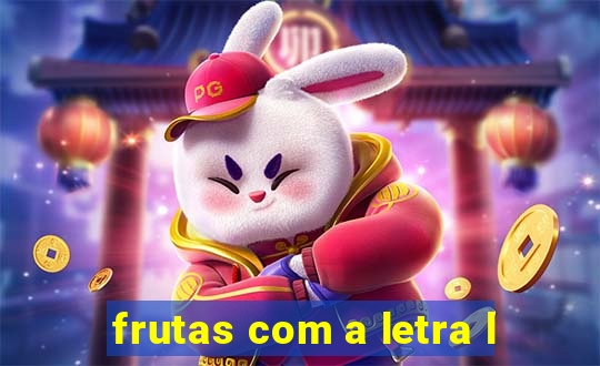 frutas com a letra l